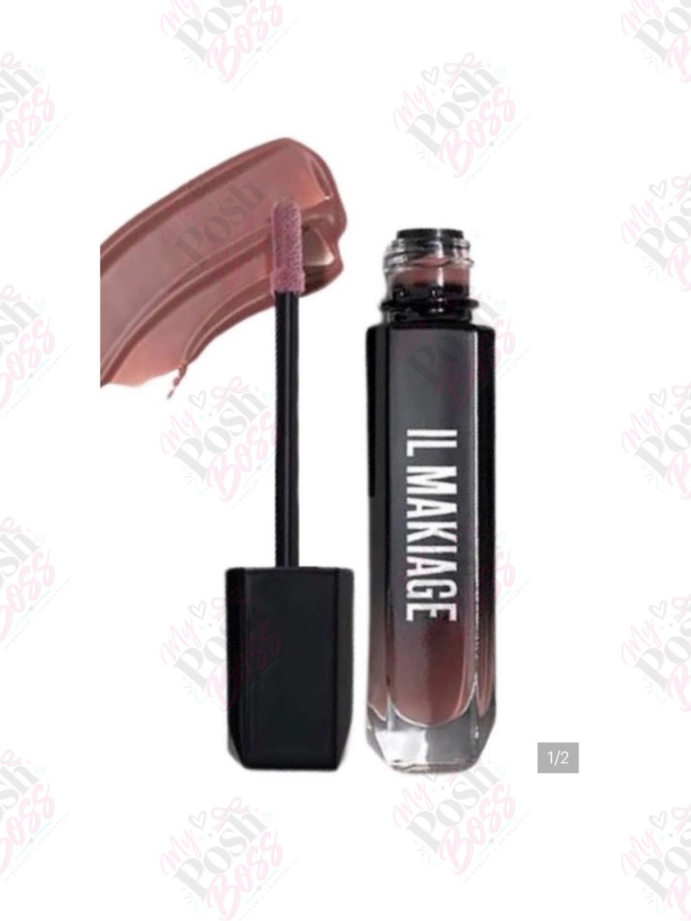 3/$30 IL MAKIAGE Lip Service Hi-Shine Lip Glaze Lip Gloss - POWER PLAY 575